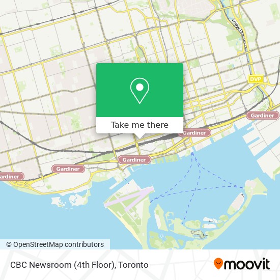 CBC Newsroom (4th Floor) map