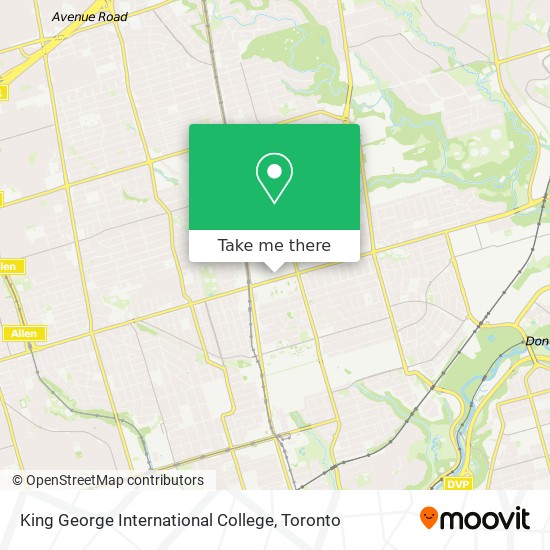 King George International College map