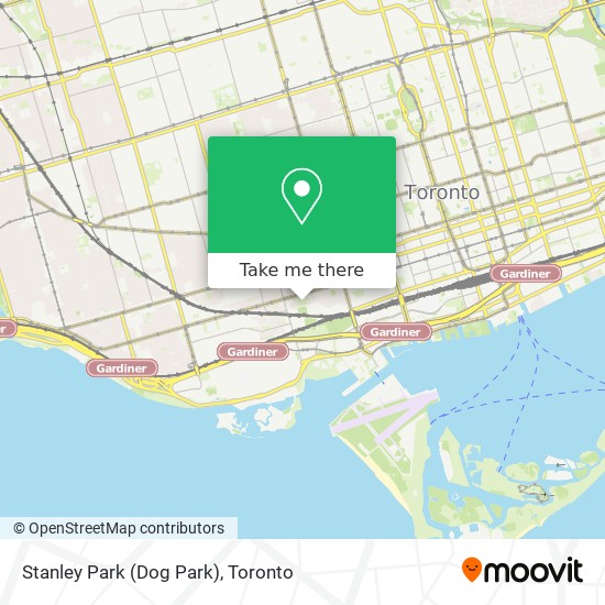 Stanley Park (Dog Park) map