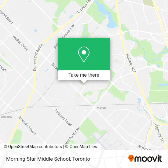 Morning Star Middle School map