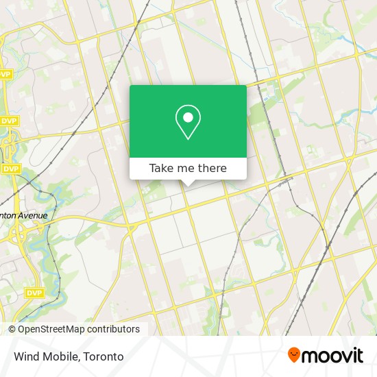 Wind Mobile map