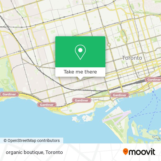 organic boutique map