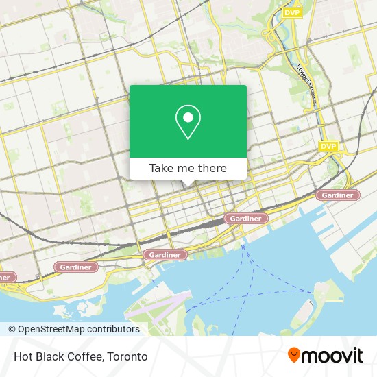 Hot Black Coffee map