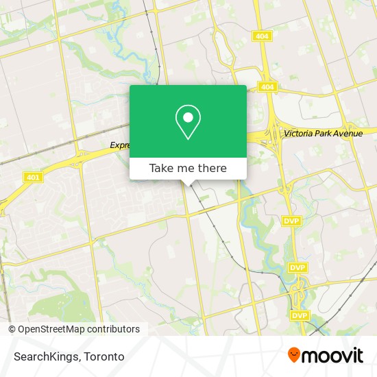 SearchKings map