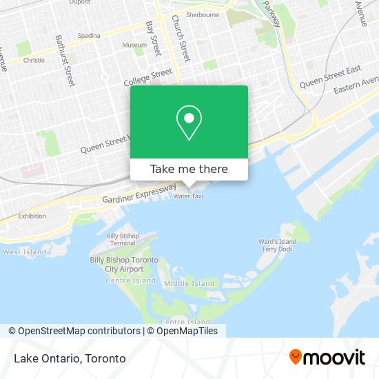 Lake Ontario map