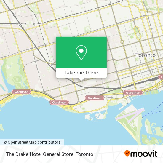 The Drake Hotel General Store map