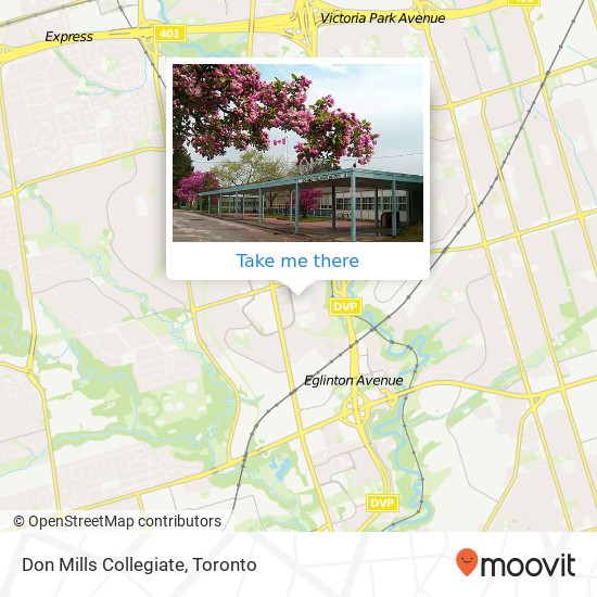 Don Mills Collegiate plan