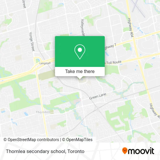 Thornlea secondary school plan