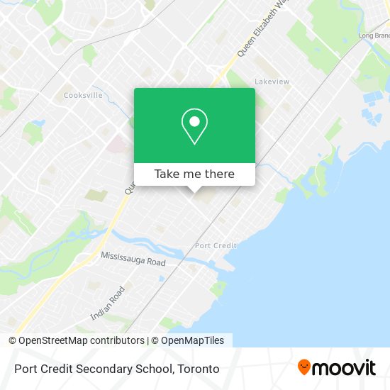 Port Credit Secondary School plan