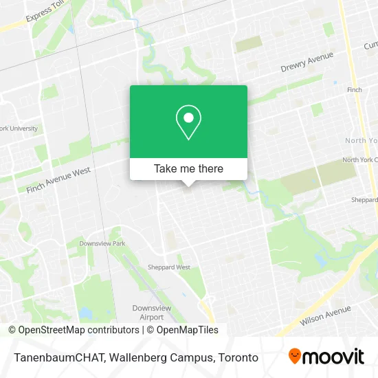 TanenbaumCHAT, Wallenberg Campus map