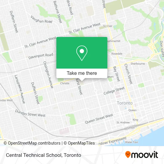 Central Technical School map