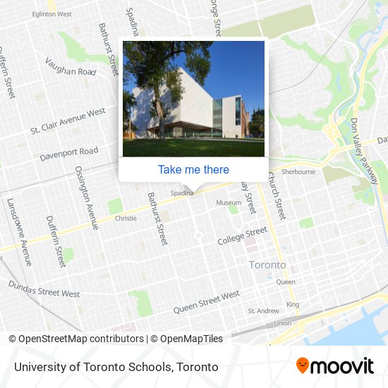 University of Toronto Schools plan