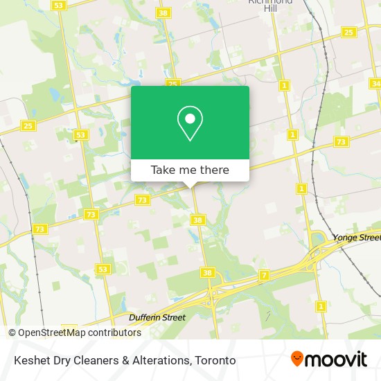 Keshet Dry Cleaners & Alterations map