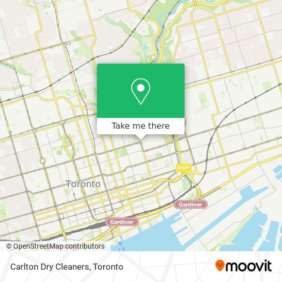 Carlton Dry Cleaners map