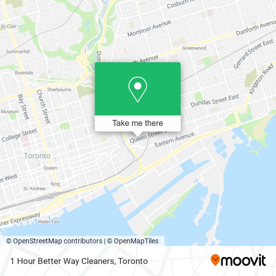 1 Hour Better Way Cleaners map
