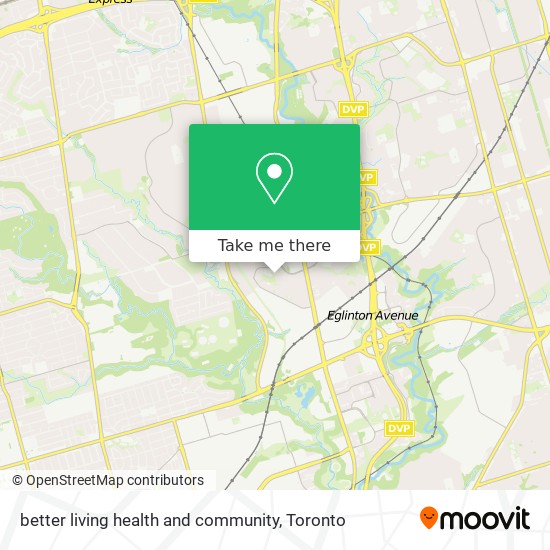 better living health and community map