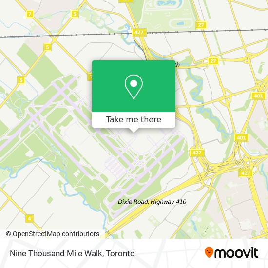 Nine Thousand Mile Walk map