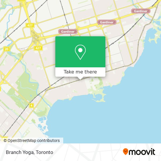 Branch Yoga map