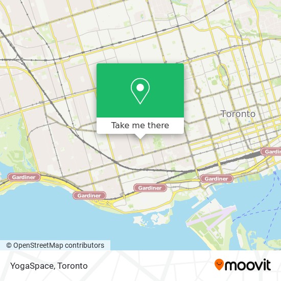 YogaSpace map