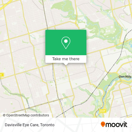 Davisville Eye Care map