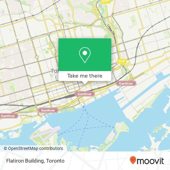Flatiron Building map