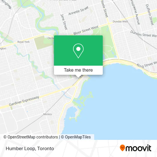 Humber Loop map