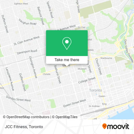 JCC Fitness map