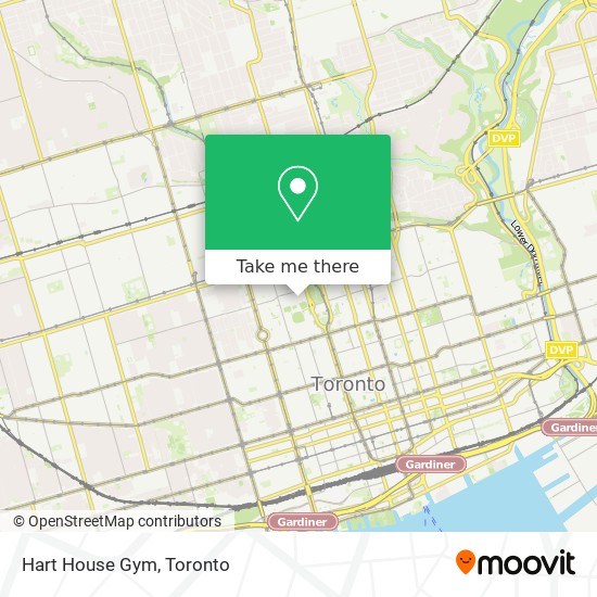 Hart House Gym map