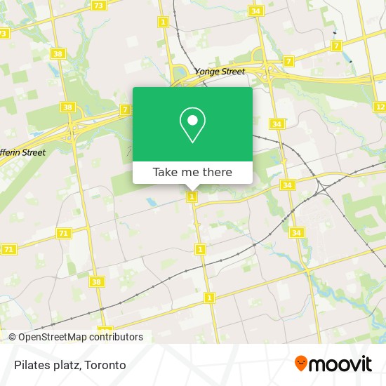 Pilates platz map