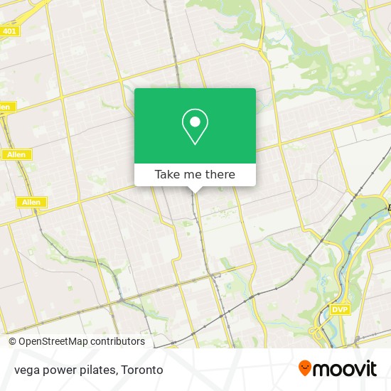 vega power pilates map