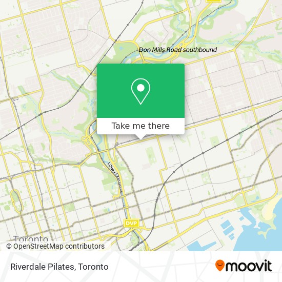 Riverdale Pilates map