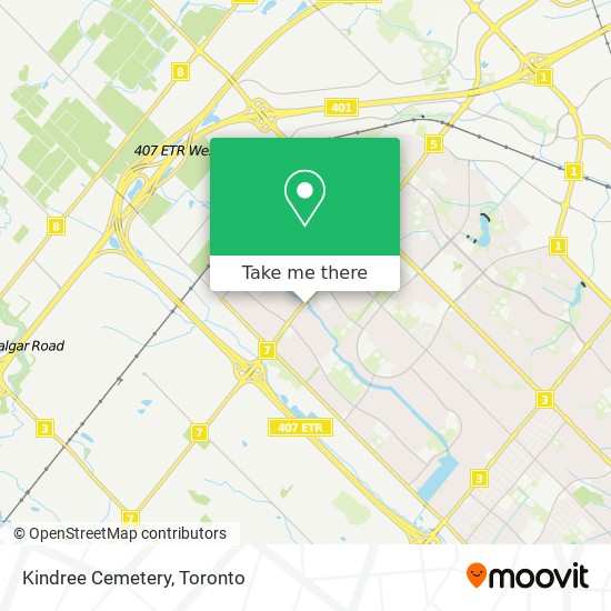 Kindree Cemetery map