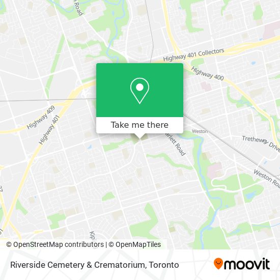 Riverside Cemetery & Crematorium plan