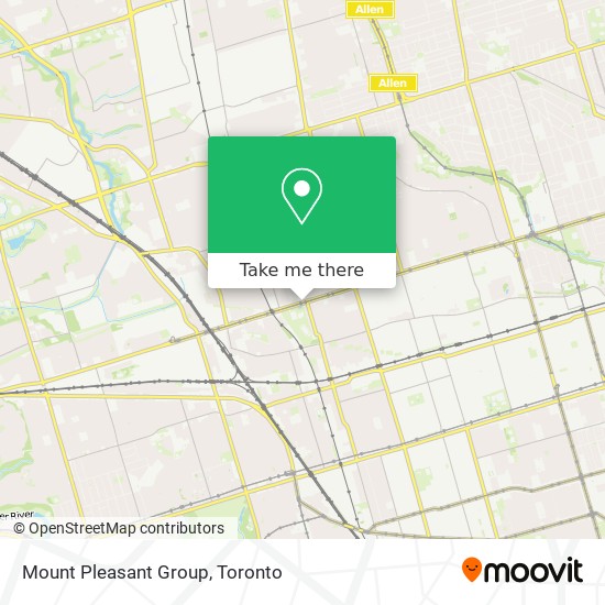 Mount Pleasant Group map