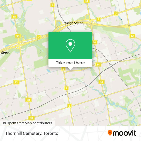 Thornhill Cemetery map