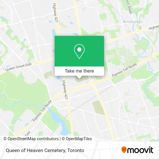 Queen of Heaven Cemetery map