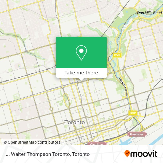 J. Walter Thompson Toronto plan