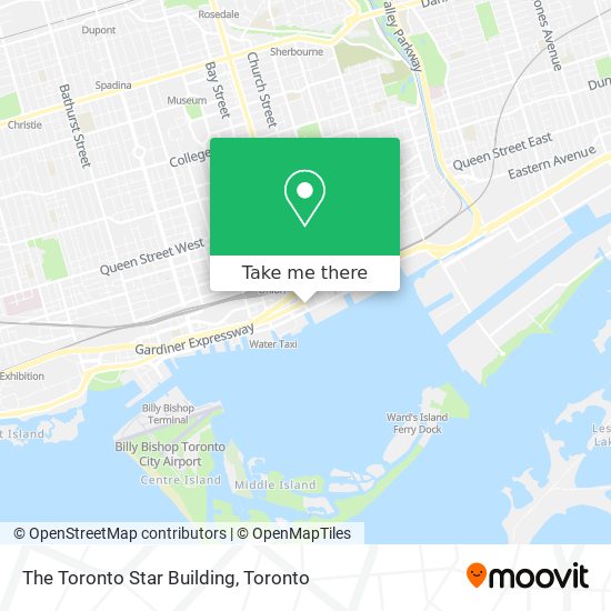 The Toronto Star Building map