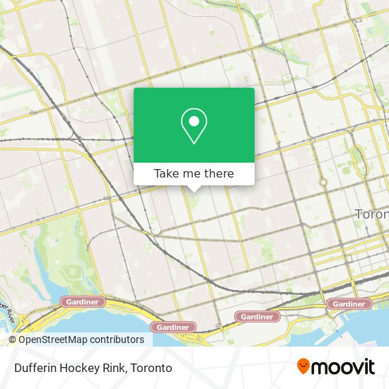 Dufferin Hockey Rink map