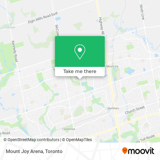 Mount Joy Arena map