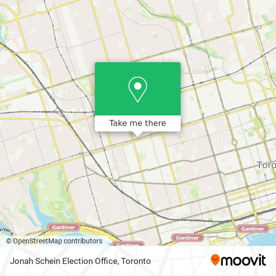 Jonah Schein Election Office map