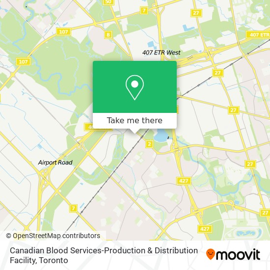 Canadian Blood Services-Production & Distribution Facility plan