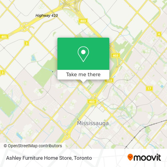 Ashley Furniture Home Store map