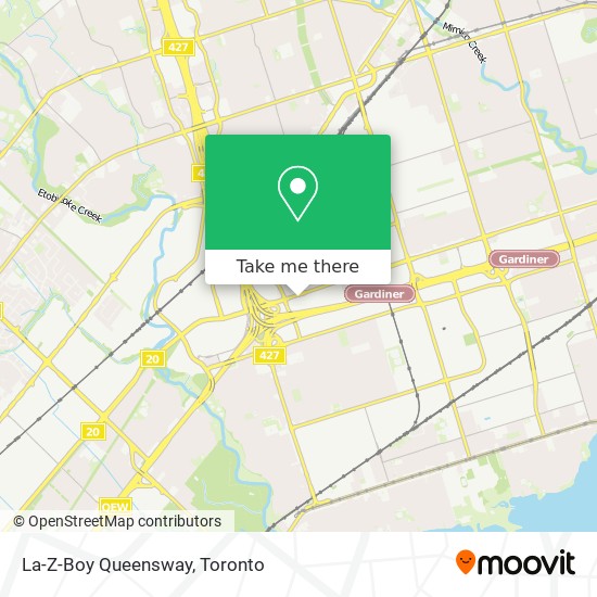 La-Z-Boy Queensway plan