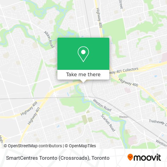 SmartCentres Toronto (Crossroads) plan