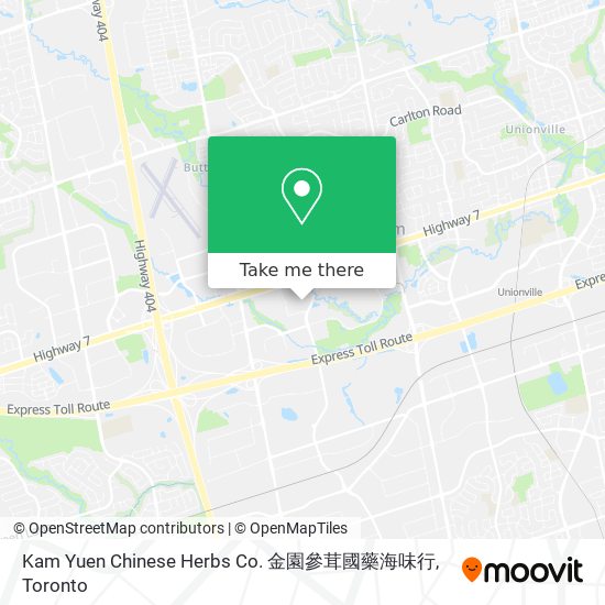 Kam Yuen Chinese Herbs Co. 金園參茸國藥海味行 plan