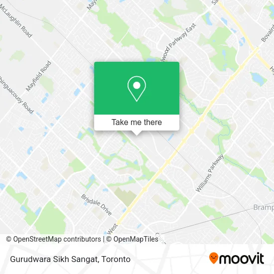 Gurudwara Sikh Sangat map