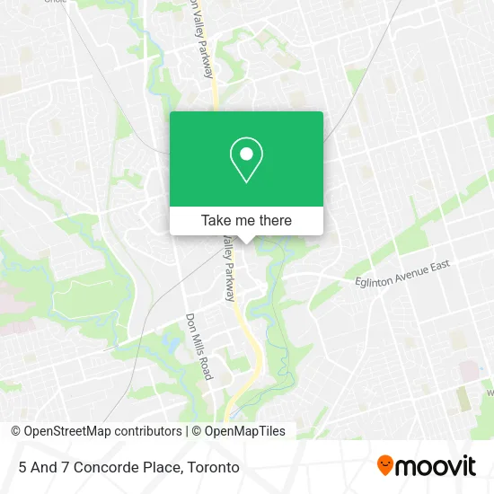 5 And 7 Concorde Place map