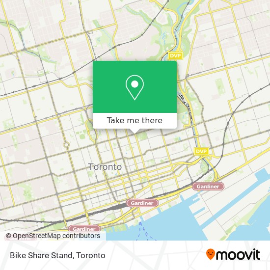 Bike Share Stand plan