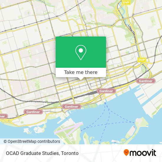 OCAD Graduate Studies plan